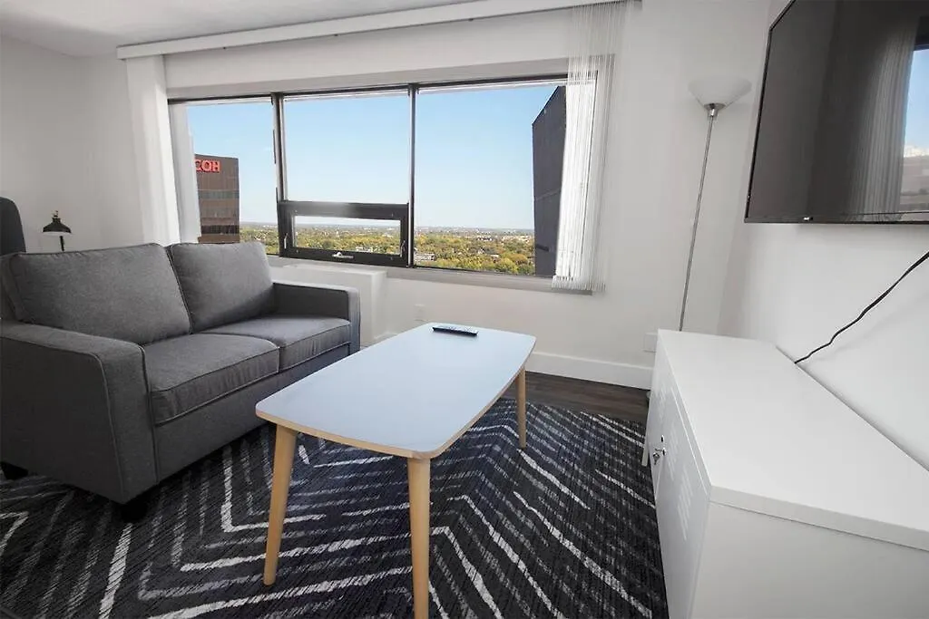 Modern Downtown Studio With A Great View Lägenhet Winnipeg